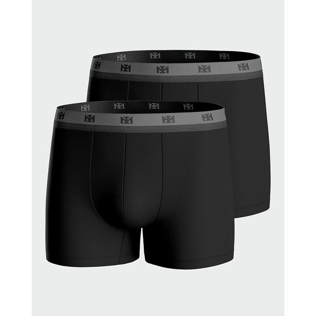 Set van 2 effen boxershorts <span itemprop=