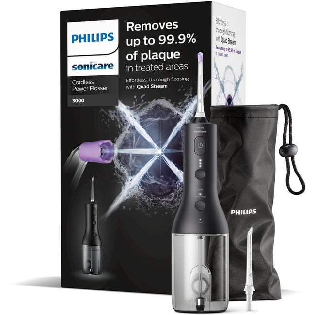 Hydropulseur Sonicare Powerflosser 3000 HX3826/33 sans fil - PHILIPS