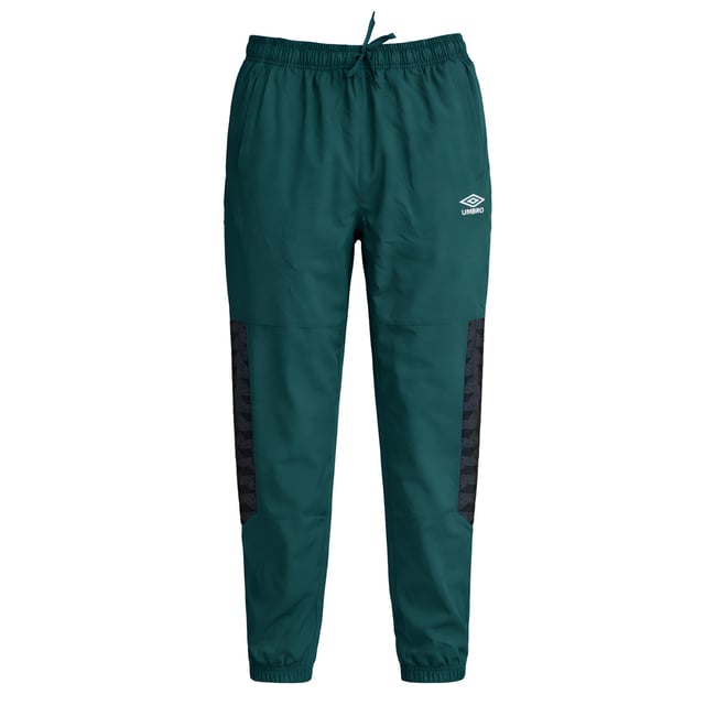 Jogging regular fit vert/blanc/noir <span itemprop=