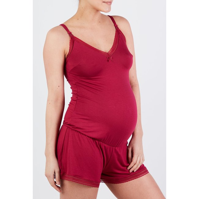 Combishort bordeaux CACHE COEUR