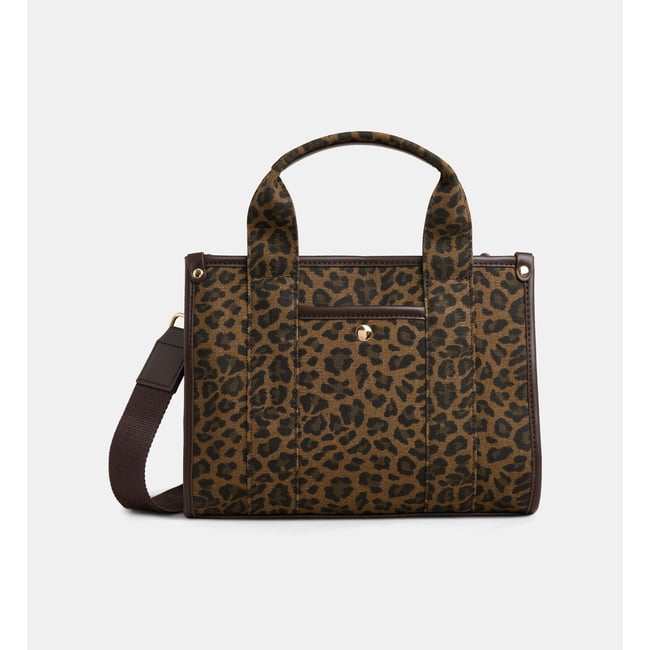 Sac cabas mini teddy canvas - GALERIES LAFAYETTE