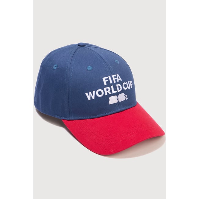 Casquette en coton officiel FIFA 2026™ bleu <span itemprop=