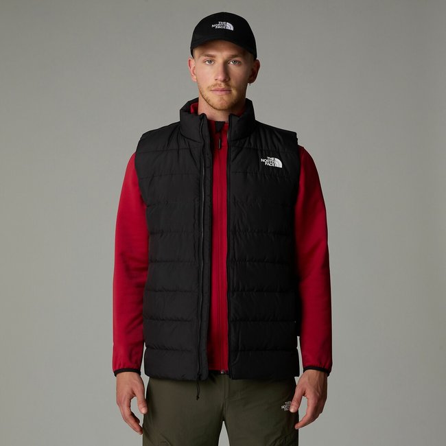 Steppgilet black <span itemprop=