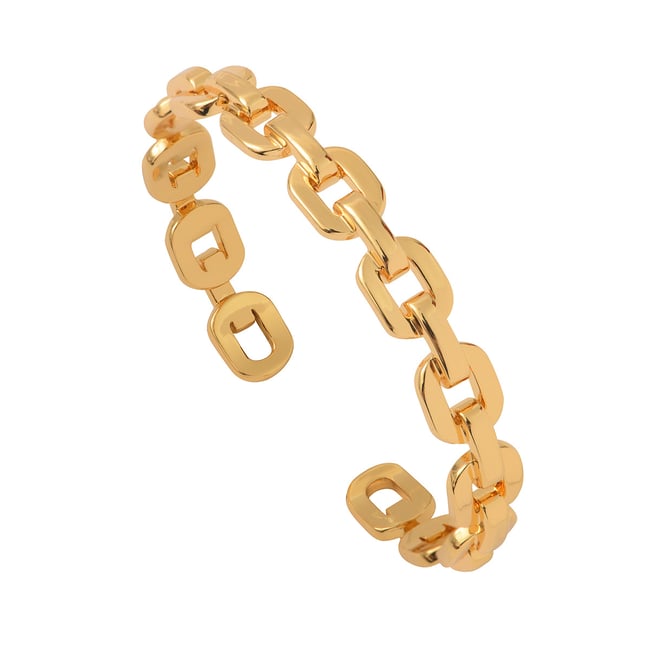 Bracelet jonc doré - valmont doré <span itemprop=