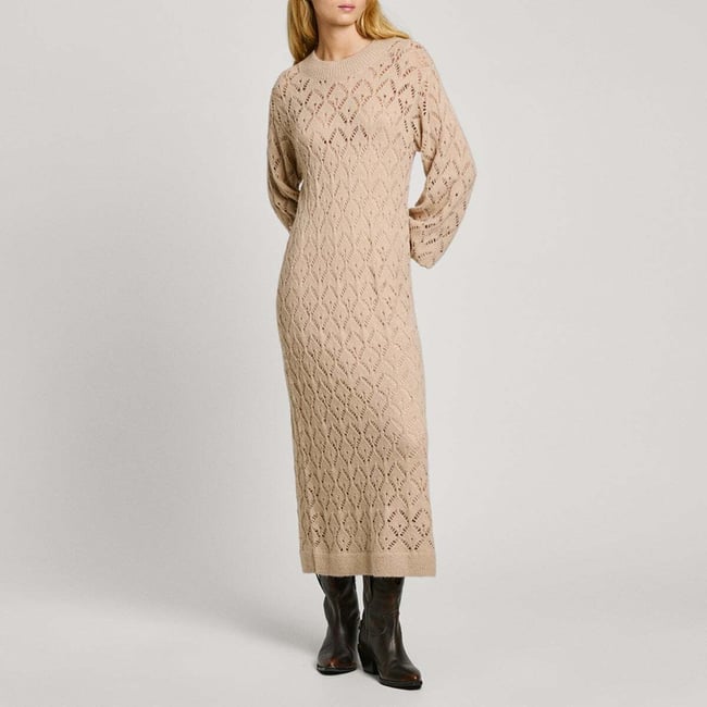 Robe Midi Ajourée - PEPE JEANS