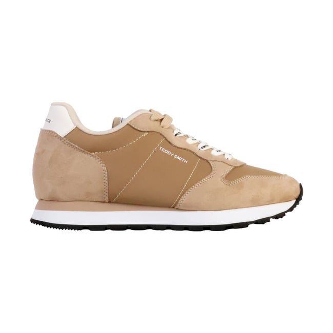 Basket à Lacets Teddy Smith beige <span itemprop=