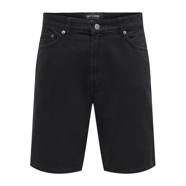 Denim Shorts, black, ONLY & SONS