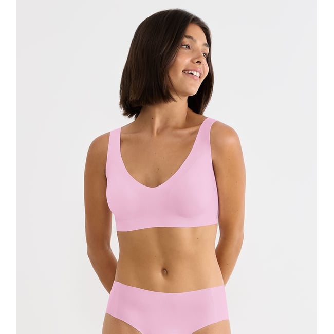 Bralette Zero Feel 2.0  rose dragée <span itemprop=