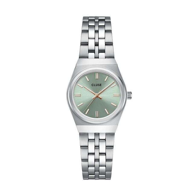 Montre Analogique  RETRO 70'S MINI argenté vert argenté <span itemprop=