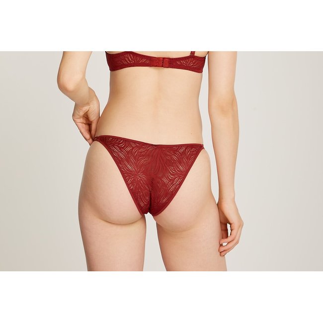 Sheer marquisette thong deals