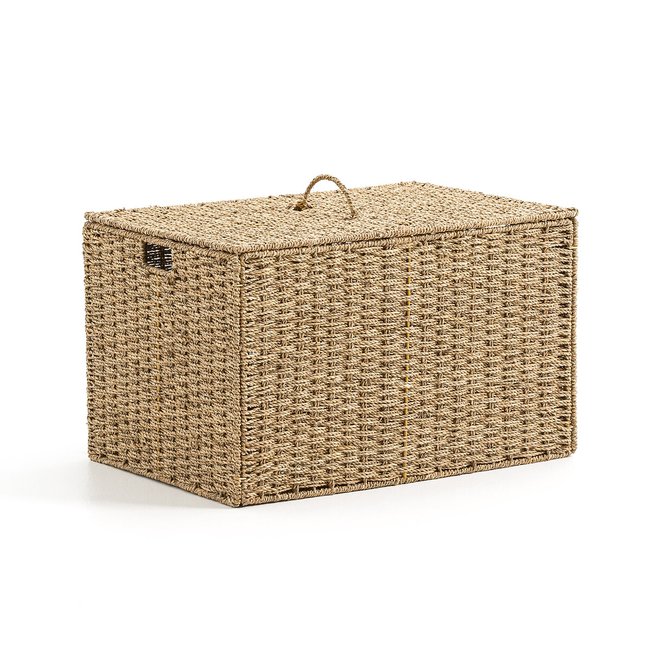 Kino L60cm Foldable Seagrass Trunk, natural, LA REDOUTE INTERIEURS