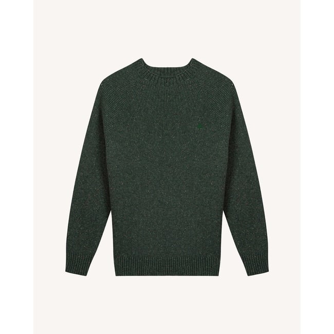 Pull laine LUCIO kaki <span itemprop=