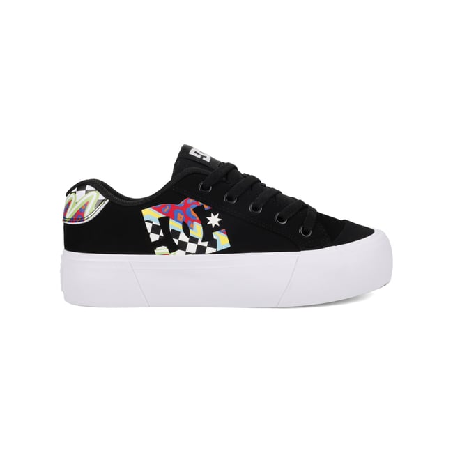 Chaussures en cuir CHELSEA PLATFORM. noir black/multi <span itemprop=