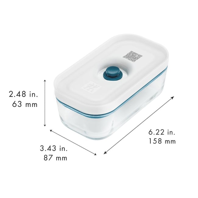 ZWILLING FRESH & SAVE Boîte sous vide S, verre, La Mer - ZWILLING