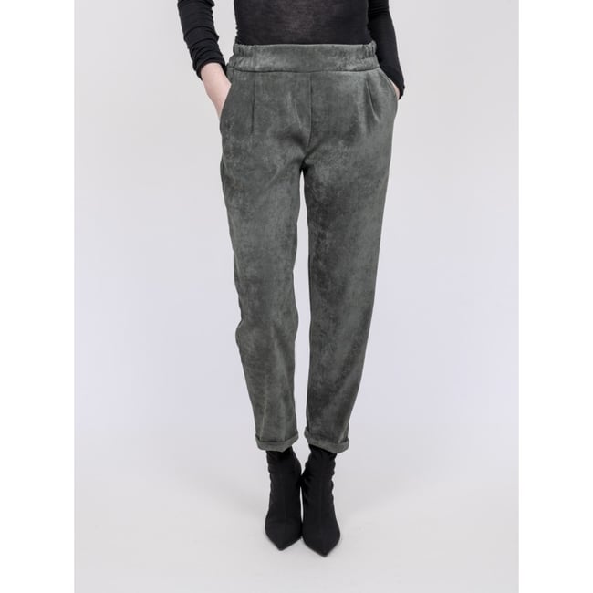 Pantalon Effet Velours Ebila - DONA LISA
