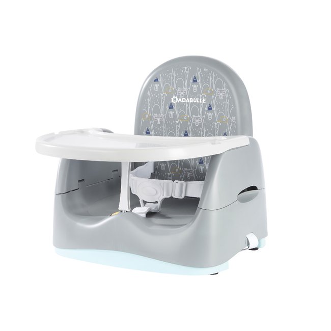 Rehausseur de chaise réglable Home & Go Ours gris <span itemprop=