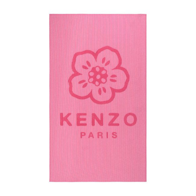 Serviette de plage en coton, K HANKO fluo <span itemprop=