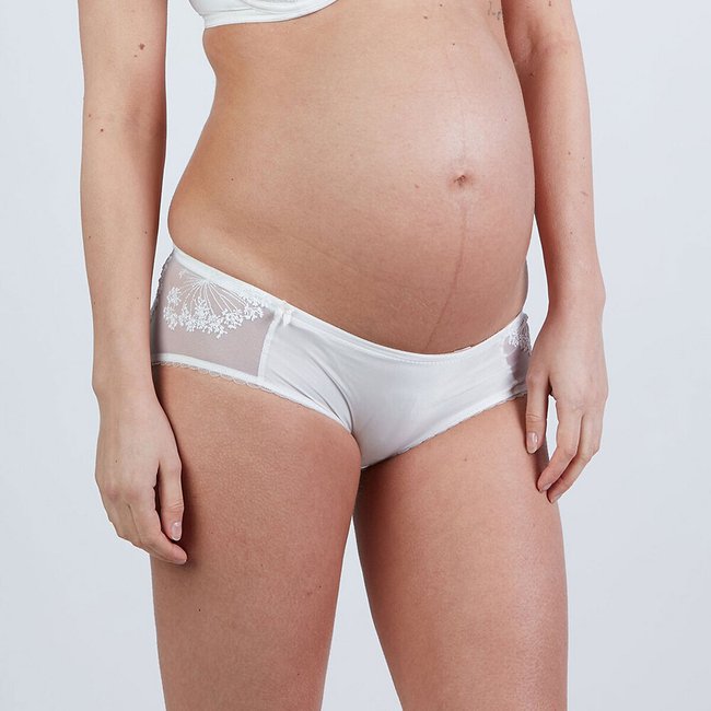 Shorty Louise für die Schwangerschaft, niedriger Bund elfenbein <span itemprop=