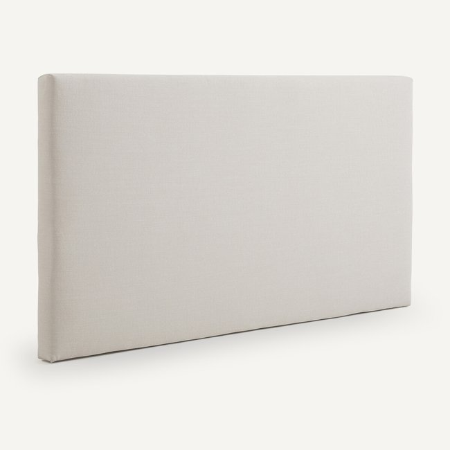Cabecero de lino y lana Al. 110 cm, Johnson cáñamo <span itemprop=