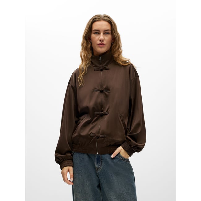 Veste Courte marron - seal brown1 <span itemprop=
