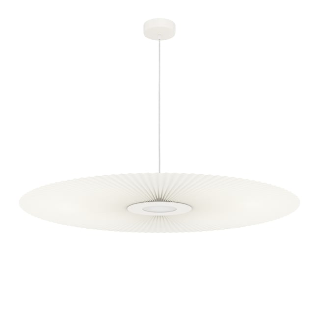 Suspension plafonnier plissée 120 cm, CARMEN - HARTO
