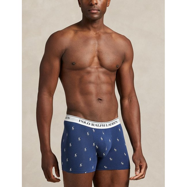 Confezione da 3 boxer lunghi tinta unita - POLO RALPH LAUREN