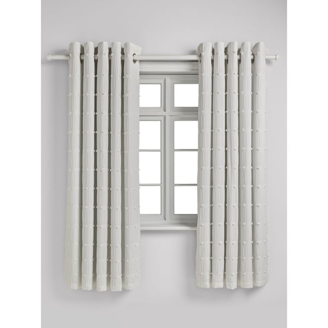 Rideaux occultants à œillets et pompons - NEXT