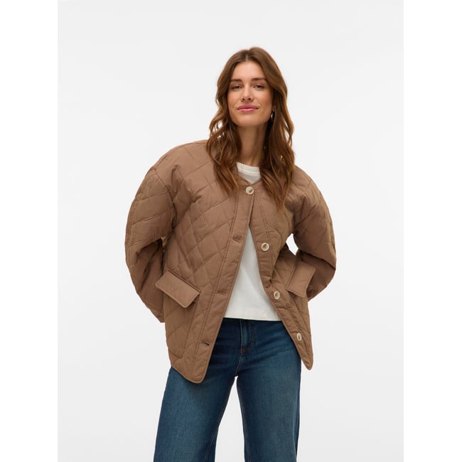 Veste Matelassée caribou <span itemprop=
