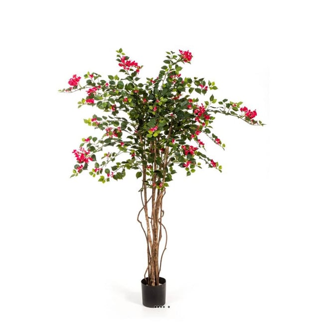 Bougainvillier artificiel tronc bois H150 cm Couleur v002234 <span itemprop=