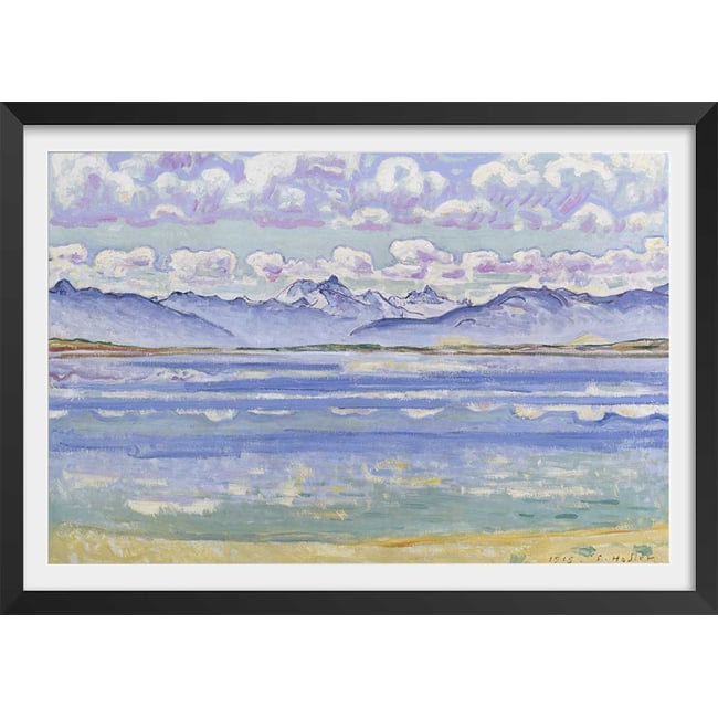 Poster Le Weisshorn vu du Montana - Ferdinad Hodler - HEXOA