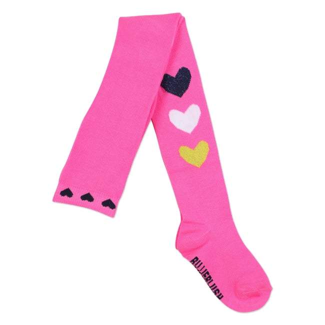 Collants à motifs rose flash <span itemprop=