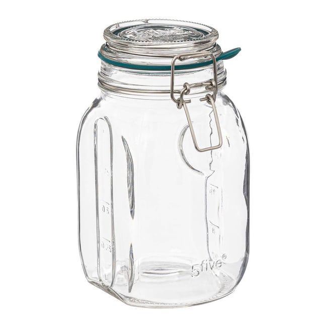 Bocal verre 1L JARRO transparent <span itemprop=