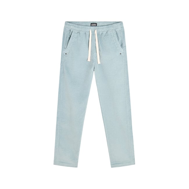 PANTALON LOOSE VELOURS CLOUD bleu clair <span itemprop=
