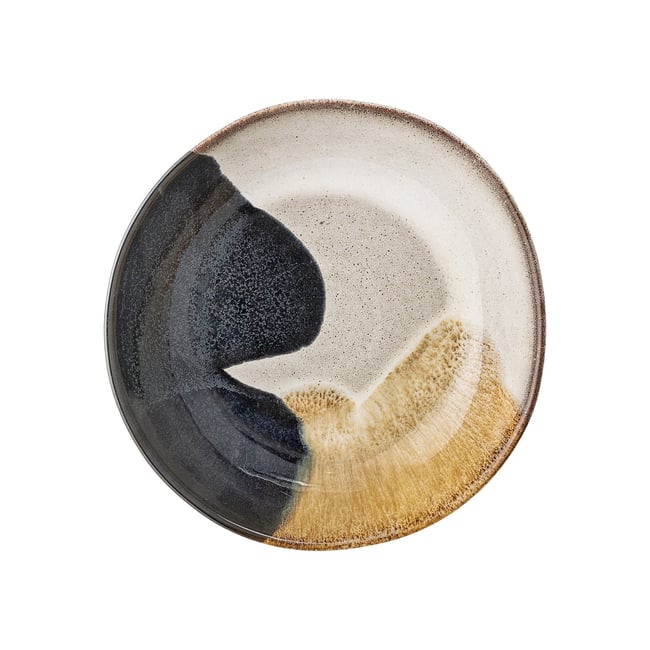 Bol en grès rond Jules Couleur beige <span itemprop=