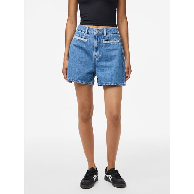 Shorts En Jean medium blue denim <span itemprop=