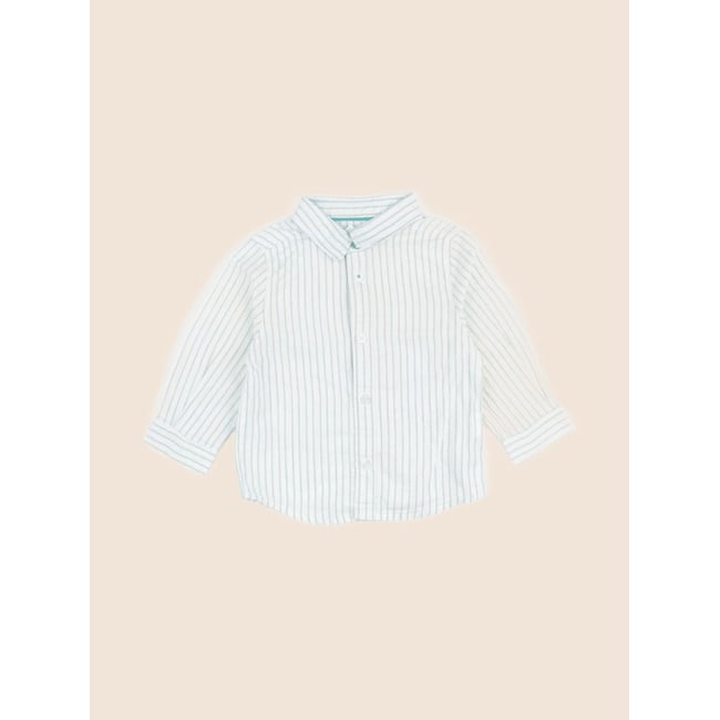 Chemise - Bon état bleu <span itemprop=