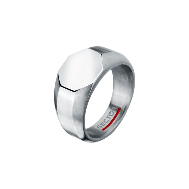 Bague BASIC acier inoxydable <span itemprop=