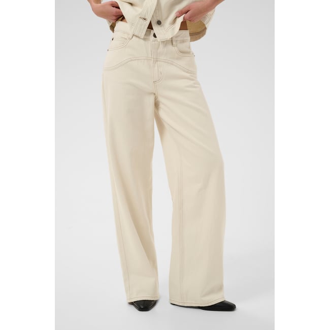 Jeans off white washed <span itemprop=
