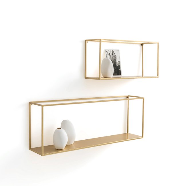Set of 2 Hiba Metal Wall Shelves - LA REDOUTE INTERIEURS