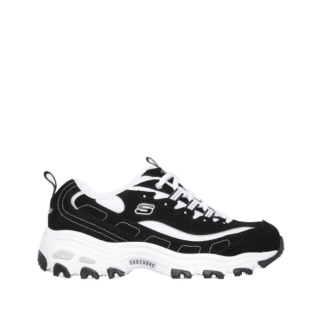Baskets D'Lites-Biggest Fan nero/bianco SKECHERS