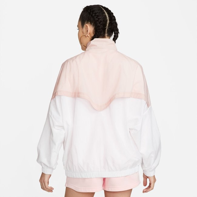 Nike windrunner pink and white hotsell