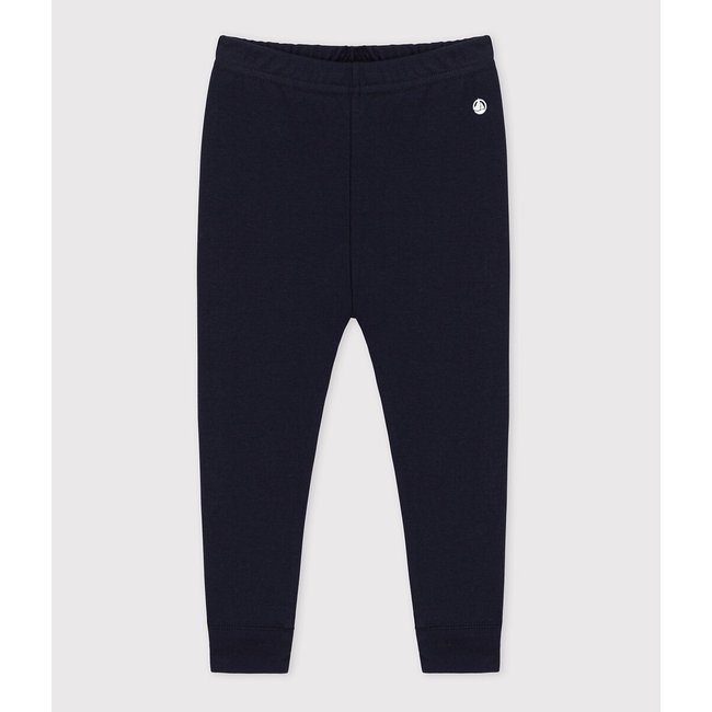 Cotton Leggings, dark navy, PETIT BATEAU