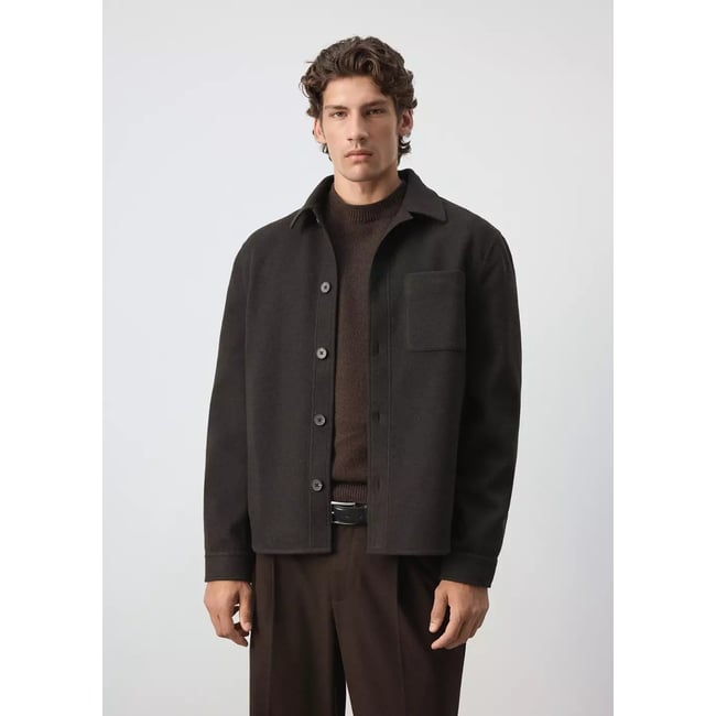 Surchemise flanelle regular-fit - MANGO MAN