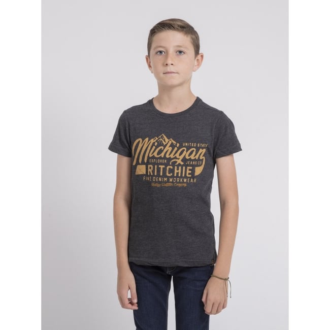 T-shirt Col Rond Pur Coton Joultix-j - RITCHIE