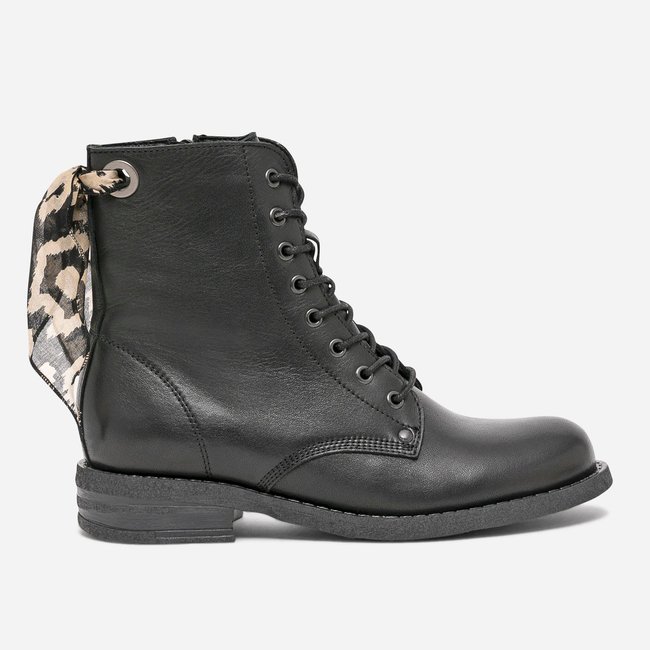 Boots Plats SIERATO noir <span itemprop=