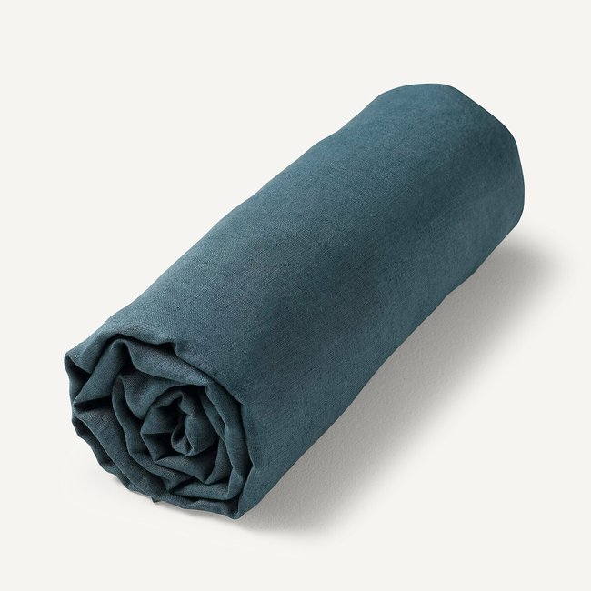 Drap-housse lin lavé, Elina pour matelas épais - AM.PM