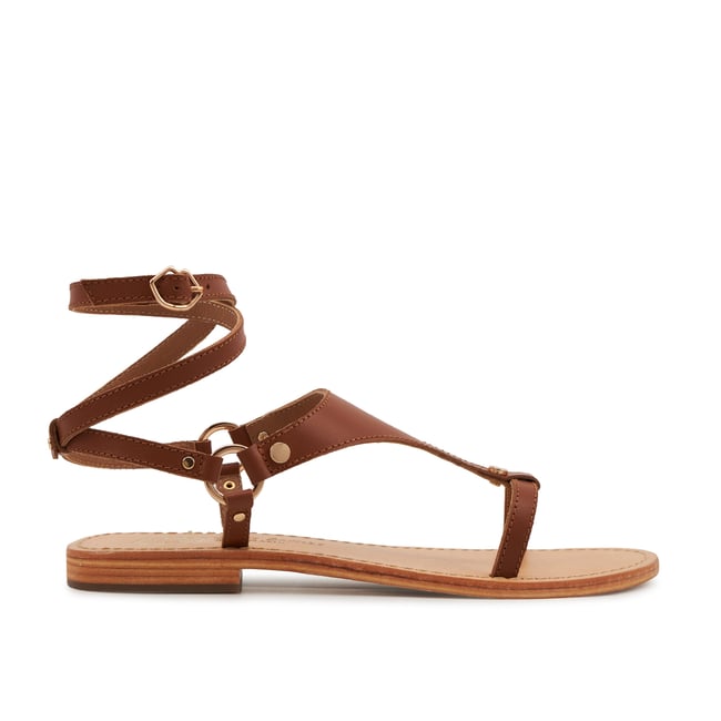 Sandales En Cuir Marbella - BONS BAISERS