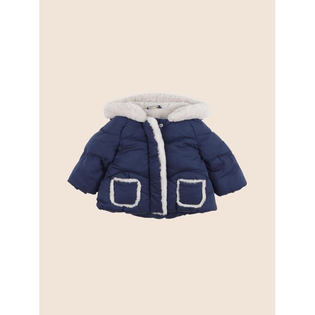 Doudoune - Très bon état bleu <span itemprop=