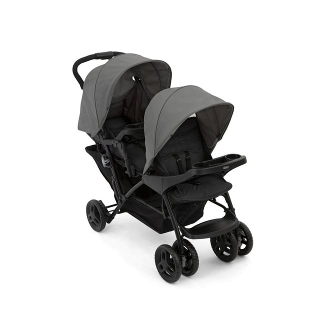 Poussette Double Stadium Duo Gris foncé - GRACO