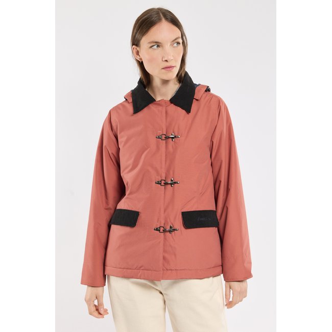 Parka courte BRISE sienne <span itemprop=